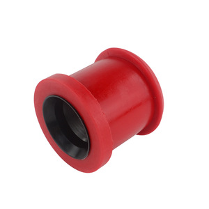 Bagues de bras de suspension inférieurs Poyracing pour VW Golf Caddy Jetta Passat – Pièces de rechange et de mise à niveau en polyuréthane rouge - Product Image 4