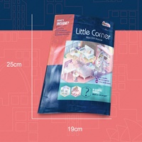 Petit sac mystère DIY Maison de poupée Mini-monde, Jouet cadeau pour anniversaire, 9 modèles de chambres, Pack surprise à déballer