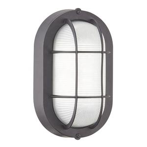 Наружные светодиодные светильники в стиле настенного литья 6 Вт 5000 К 500Lm садовый светодиодный настенный светильник с черной отделкой и матовым стеклом - Product Image 3