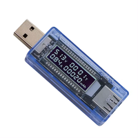 Voltmeter USB detektor arus 3-in-1, alat reparasi ponsel penting Monitor tegangan daya rendah