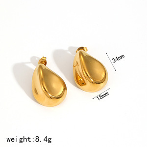 Pendientes geométricos curvos de oro y plata con forma irregular, joyería de moda para fiestas para mujeres - Product Image 5
