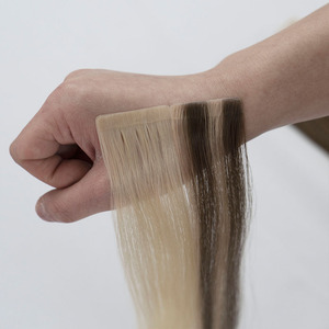 批发热销雷米接发剂角蛋白胶带式接发100%真人发 - Product Image 4