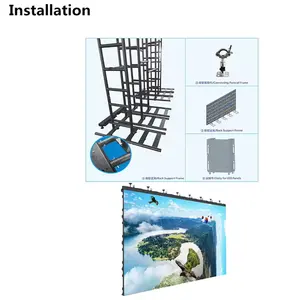 IL P3.9 P3.91 indoor and outdoor large stage conference room LED matrix display supplier