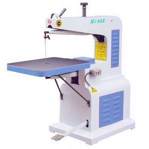 MJ442 Machine de découpe oscillante de précision pour le travail du bois, Scie à ruban, Scie à chantourner, Scie à découper sur table - Product Image 1