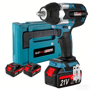 Venta al por mayor: Llave de impacto inalámbrica sin escobillas de alto torque de 700 Nm, 21 V, 1/2 pulgada, de alta resistencia, con batería de iones de litio, para reparación de automóviles - Product Image 1