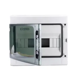 HA Series In/Outdoor Waterproof Power Distribution Box 12 Way Circuit Breaker Electrical Wiring Panel Junction Box