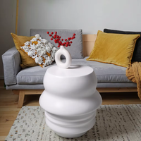 Nouvelle table basse convertible moderne en fibre de verre pour café et thé