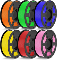 Filament PLA en soie écologique Premium Greentech 1,75 mm 1 kg pour imprimante 3D FDM/stylo 3D, bobine en plastique, plus de 30 couleurs