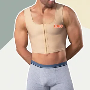 Nueva llegada faja de cintura Control de barriga corsé hombres Shapewear camisa camisas de compresión para hombres adelgazamiento cintura cuerpo Shapewear chaleco