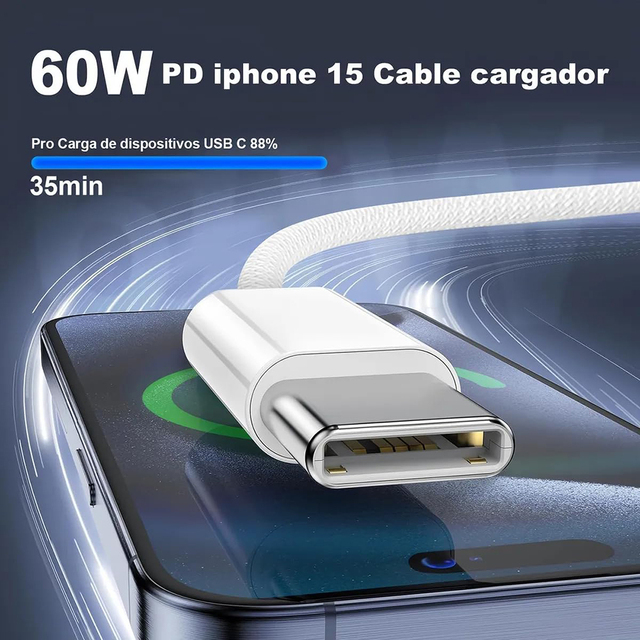 Factory Direct 20W PD Fast Charging USB-C to C Aluminum Alloy Connector Charger Cable Set for iPhone 15/16/17 Plus Ultra Models