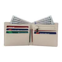 Dompet Kanvas Grosir Dompet Pria Anti-RFID Lipat Dua Penjepit Uang Dompet Kanvas Katun