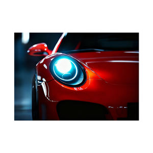 אמנות קיר יוקרתית בהדפסה דיגיטלית אקרילית, ציור נוף שקט עם תאורת לד, אמנות מדיה מעורבת לקישוט הבית בהתאמה אישית - Product Image 6