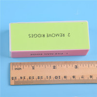 Bloc de polissage professionnel pour manucure en salon, bloc de polissage à quatre faces fonctionnel pour la surface des ongles