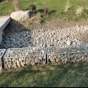 Prix d'usine Panier Gabion Décoration de Jardin Boîte Gabion Mur de Soutènement Gabion Soudé Galvanisé - Product Image 5