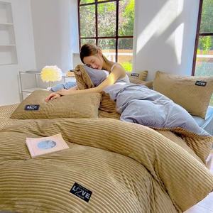 Ultra Soft Coral Quilt <strong>Set</strong> <strong>King</strong> Size Winter <strong>Bedding</strong> with Warmth Weighted <strong>Comfort</strong> Includes Sheet Pillowcase Duvet Cover - Product Image 4