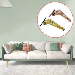 जिइंग यूरोपीयन मार्केट सोफा एक्सेसरीज फर्नीचर हार्डवेयर फीट y आकार सोफे धातु पैर सोने के सोफे पैर - Product Image 5