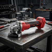 Meuleuse d'angle sans fil 21V à moteur sans balais avec interrupteur à gâchette, disque de meulage de qualité industrielle pour bricolage, 1500mAh, compatible OEM/ODM