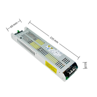 Fuente de Alimentación de 400W 3.8V 80A para Pantalla LED Individual, PFC Activo, Entrada 90-264VAC, Protección Contra Cortocircuitos y Sobrecarga, Conmutación Industrial