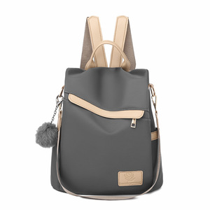 Nuovo Zaino in Nylon di Grande Capacità, Stile Coreano alla Moda per Donne, Borsa in Tessuto Oxford per College, Zaino per Viaggi e Tempo Libero - Product Image 1