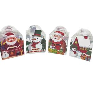 Vente en gros de boîtes-cadeaux de Noël écologiques sacs-cadeaux créatifs pour bonbons papier d'impression numérique matériel de réveillon de Noël <span class=keywords><strong>Apple</strong></span> Design - Product Image 3