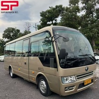 Minibus d'occasion 2019 Yvtong 6729, 27 places, non opérationnel, Chine V, Weichai, coffre encastré, sièges en cuir