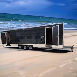 Vente chaude 2025 Fabrication sur mesure Toilettes publiques mobiles sur remorque Toilettes portables - Product Image 6