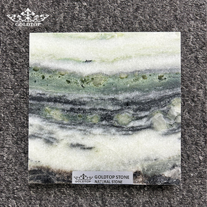 Goldtop Panda <b>White</b> Quartzite Natural Stone Polished Slabs Modern Eco-Friendly Countertops Vanity Top Kitchen Island - Product Image 4
