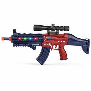 Blaster <span class=keywords><strong>Elettrico</strong></span> Automatico con Proiettili Morbidi, Luci LED Dinamiche ed Effetti Sonori, Pistola Tattica Spara-Schiuma per Ragazzi - Product Image 2