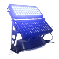 Lumière murale LED de ville DMX512 IP65 96 Ledsx10W RGBW 4 en 1 pour extérieur, pour la décoration de bâtiments, de parcs à thème, de spectacles et de scènes