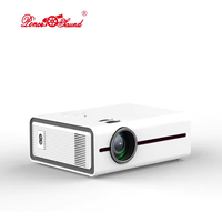 Projecteur LED LCD 2026 Mini Portable HTP GP18 avec 1500 Lumens 1080P HD Android 9 pour les Affaires et l'Éducation