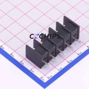 WJ25S-B-7.62-5P Barrier Terminal Block Through hole Component (THT),P=7.62mm Connector Two Sides 7.62mm 1x5P Straight Pin - Product Image 2