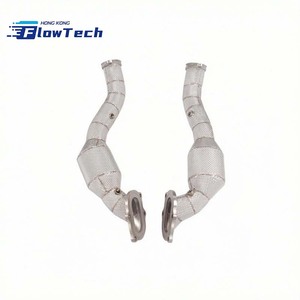 Tubería de Escape de Acero Inoxidable T304 con Protector Térmico para Chevrolet Corvette C7 6.2L V8 - Product Image 5