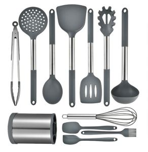 Utensilio de Cocina de Silicona Personalizado, Resistente al Calor, Antiadherente, con Mango de Plástico, Apto para Lavavajillas y Horno de Microondas - Product Image 1