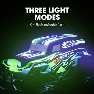 Coche todoterreno teledirigido con 3 modos de luz, coche de carreras con Control remoto, 2,4 Ghz, escala 1:18, 7 canales, con rociador de niebla deslumbrante, con tapa 360 - Product Image 6
