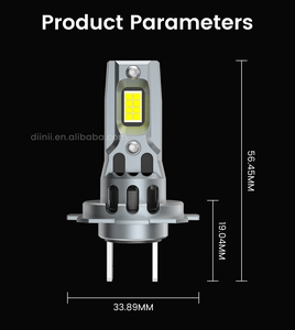 Bombillas LED para Faros Delanteros de Automóvil de 60 W, Chip CSP <span class=keywords><strong>L4</strong></span> Pro, H13 H1 HIR2 9007 H11, Modelos X5 A4 - Product Image 6
