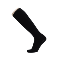 Chaussettes de compression en silicone antidérapantes avec logo personnalisé, chaussettes de sport antidérapantes, chaussettes de football personnalisées, chaussettes de compression antidérapantes unisexes