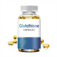 Capsules de beauté antioxydantes à la vitamine C, au collagène et au L-glutathion de marque privée pour le blanchiment de la peau et la croissance des cheveux chez l'adulte