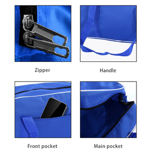 Bolsa de Gimnasio con Compartimento para Zapatos y Correa Ajustable, Bolsas de Viaje Plegables Grandes para Hombres y Mujeres, Bolsa Deportiva Impermeable - Product Image 3