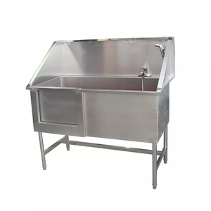 Baignoire de toilette pour chien en acier inoxydable - Product Image 2