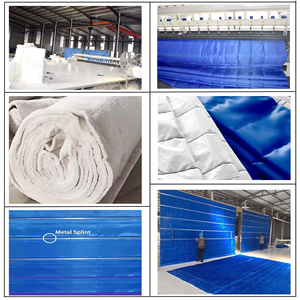 <span class=keywords><strong>Porte</strong></span> à enroulement industrielle, rideau lourd, résistant au feu, pliable, <span class=keywords><strong>porte</strong></span> coupe-feu, système de détection automatique d'incendie - Product Image 3