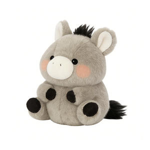 Sevimli Peluş Eşek Oyuncak, Çocuklar İçin Hediye, Ev Dekorasyonu, Çiftlik Temalı ve Eğlenceli Rahatlatıcı Arkadaş, Toptan Satış Mevcut - Product Image 2