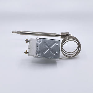 Appareil de cuisine professionnel, friteuse à gaz, vannes de régulation de température de 3/8'' et 1/4'', thermostats, tension micro-courante 204 - Product Image 1