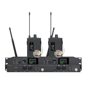 Sistema de Monitoreo Inalámbrico Estéreo para Auriculares, Transmisor UHF, Receptor Metálico, IEM Inalámbrico para Músicos, Actuaciones en Escenario, Guitarristas - Product Image 1
