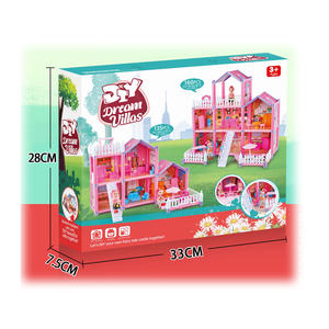 Yitecheng — maison <span class=keywords><strong>De</strong></span> poupée <span class=keywords><strong>De</strong></span> rêve pour enfants, nouveau, <span class=keywords><strong>2022</strong></span> pièces, 172, bricolage, meubles, 1/12 - Product Image 3