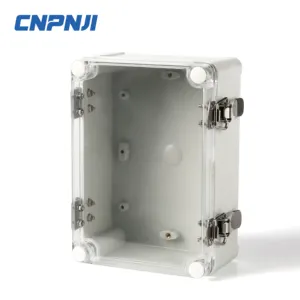 Ip65 Abs Outdoor Plastic Waterproof Junction Box Clear Cover