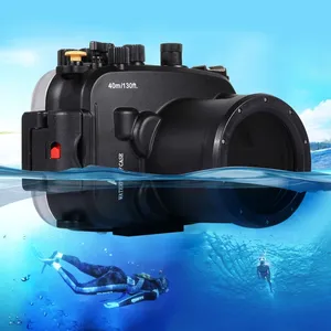 Cassa impermeabile dell'alloggiamento della macchina fotografica della cassa subacquea di immersione di profondità di PULUZ 40m per Sony A7 / A7S / A7R (FE 28-70mm F3.5-5.6 OSS)