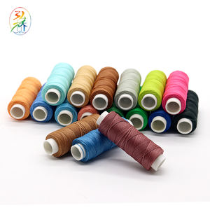 Groothandel Hoge Kwaliteit 210d/1*16 Wax Draad 1Mm Gewaxt Polyester Draad Naaien Waxed Draad - Product Image 6