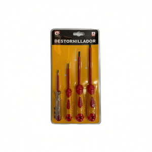 Set di cacciaviti 4 pezzi, kit di attrezzi professionali in metallo per riparazioni domestiche - Product Image 2