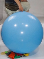 Ballon géant gonflable en latex noir de 36 pouces rempli d'hélium pour les fêtes de remise de diplômes, la rentrée scolaire, les mariages, les anniversaires, certifié EN71 pour adultes