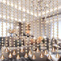 Nieuwe Aangepaste Groothandel Glas Kraal Chinese Design Home Decoratie Kristal Kralen Gordijn Voor Bruiloft Decoratie